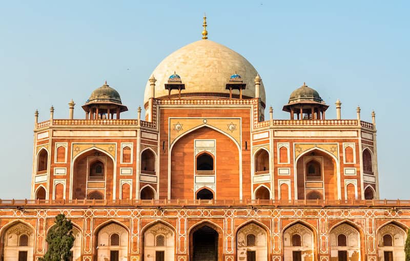 Humayun's Tomb, a UNESCO World Heritage Site, in Delhi, India